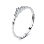 CZ Silver Ring NSR-2412